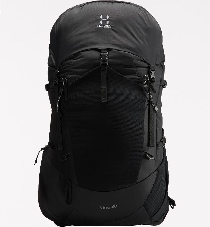 Haglöfs Womens Vina 40 Hiking Backpack Black New Zealand 21846RYGL